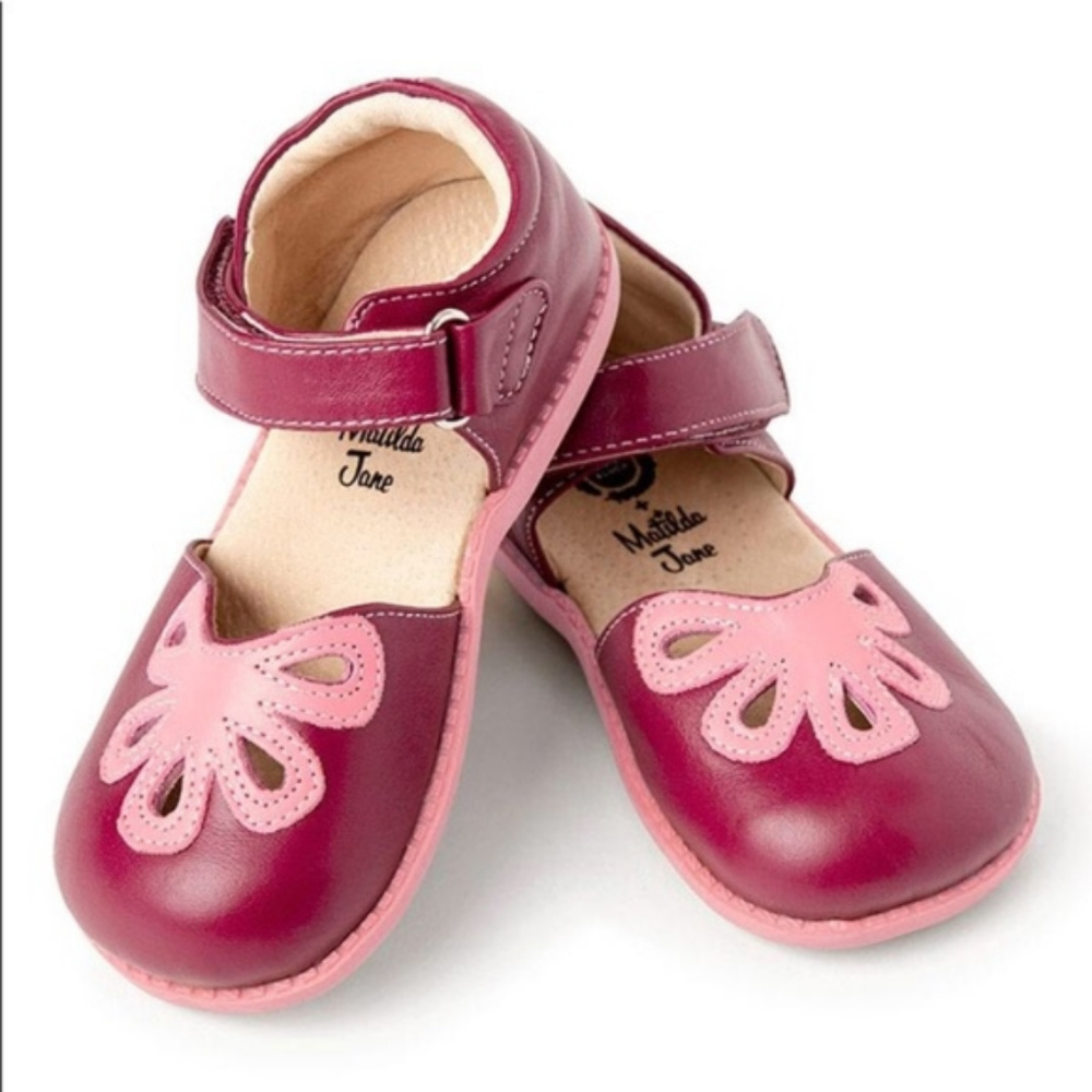 NIB Livie & Luca Matilda Jane Rumba Red Petal shoe